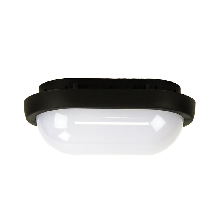 Kombi 8W LED Double Insulated Bunker Black / Cool White - LF7551BK