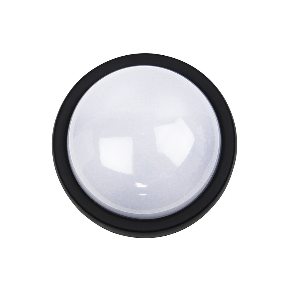 Ossen 8W LED Bunker Black / Cool White - LF7552BK