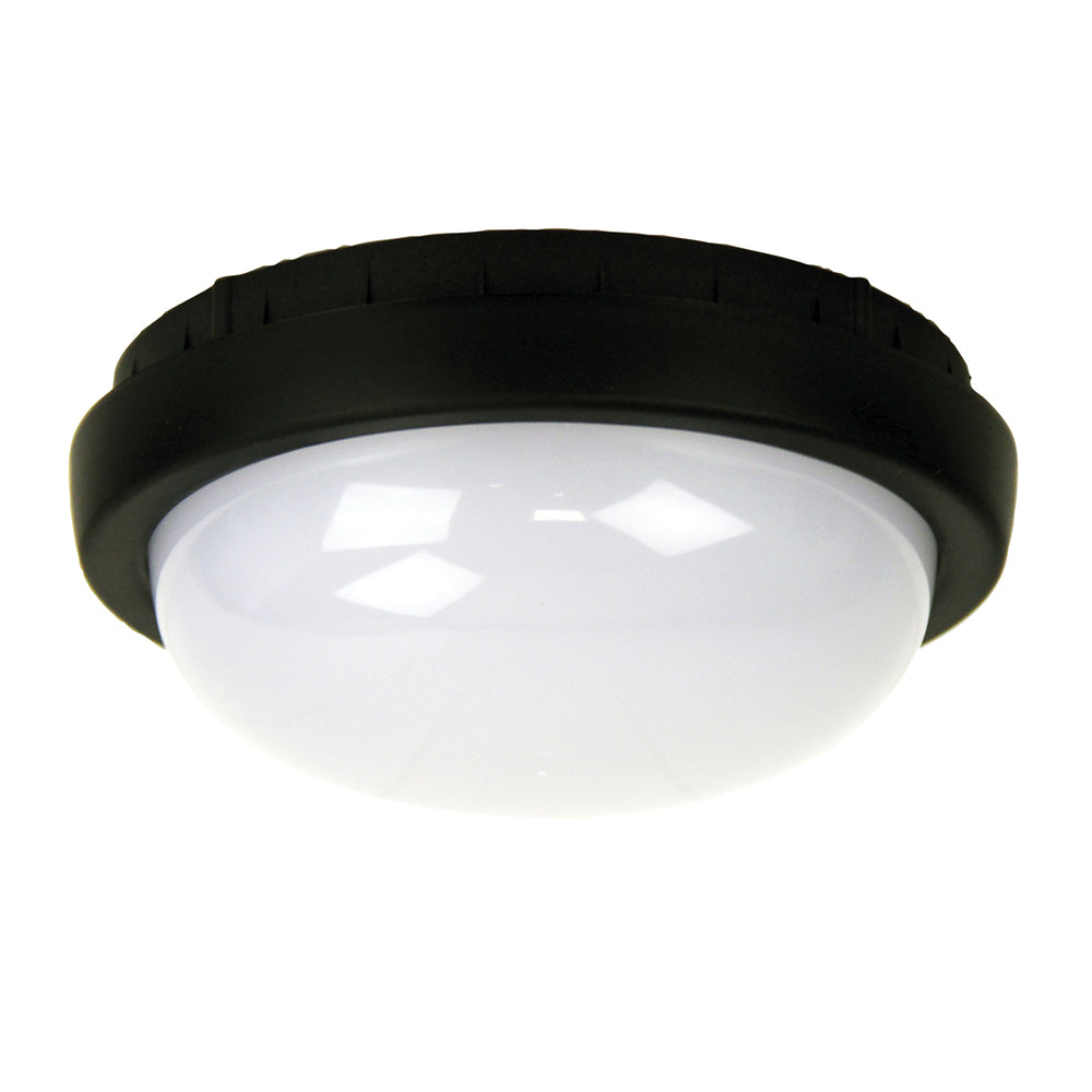 Ossen 8W LED Bunker Black / Cool White - LF7552BK