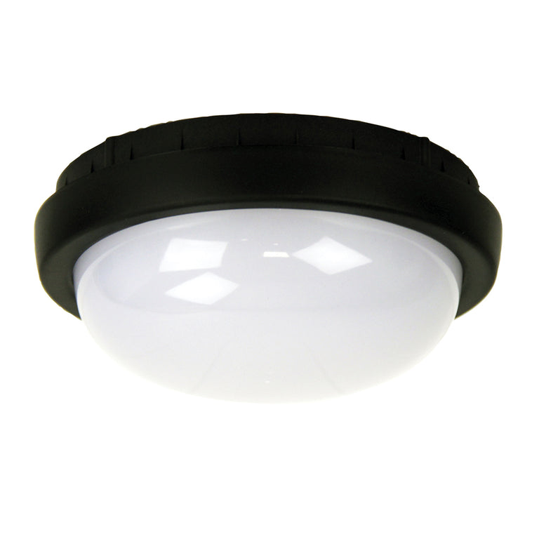 Ossen 8W LED Bunker Black / Cool White - LF7552BK