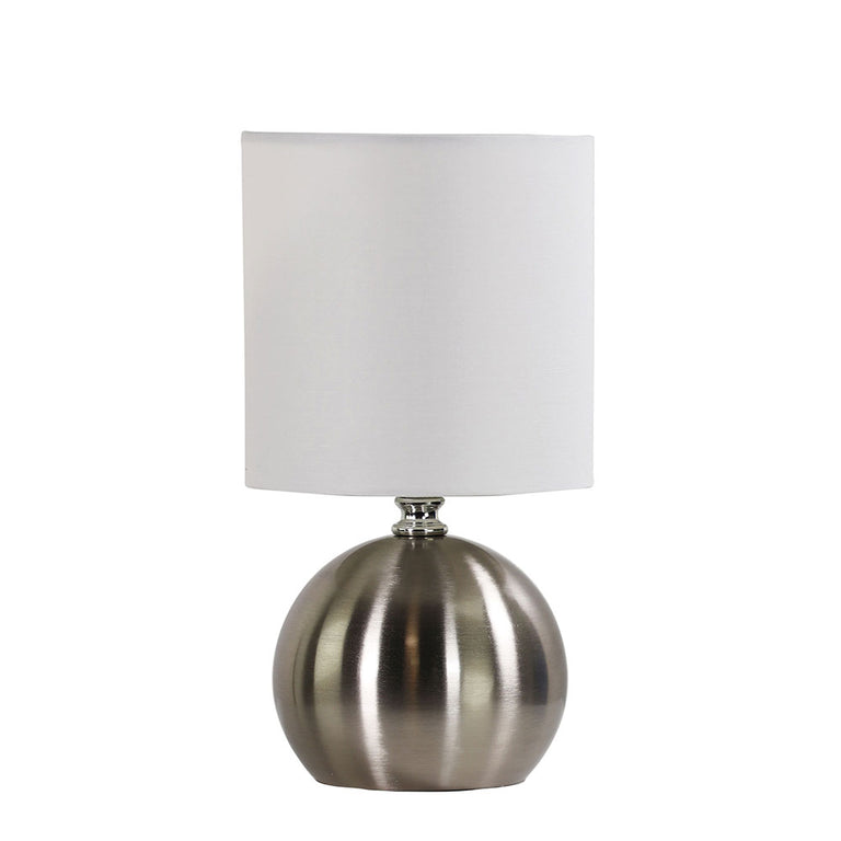 Lotti Touch Table Lamp Brushed Chrome - LF9201BC