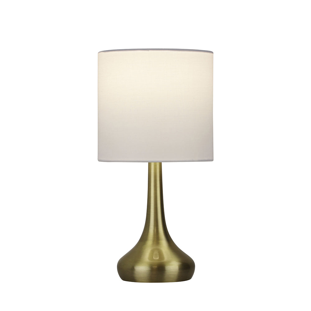 Lola Touch Table Lamp Antique Brass - LF9205AB
