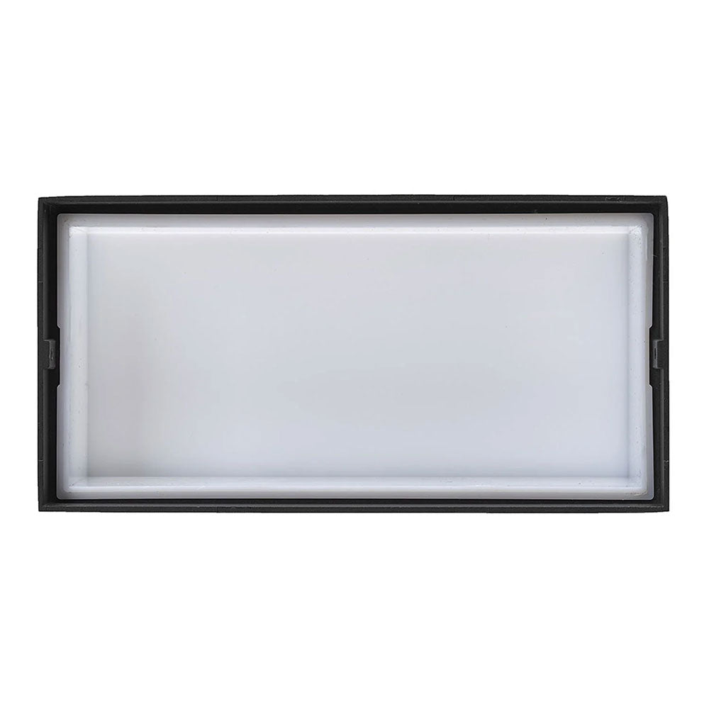 Shoji 12W LED Bunker Anthracite Charcoal / Warm White - LH2845-CC