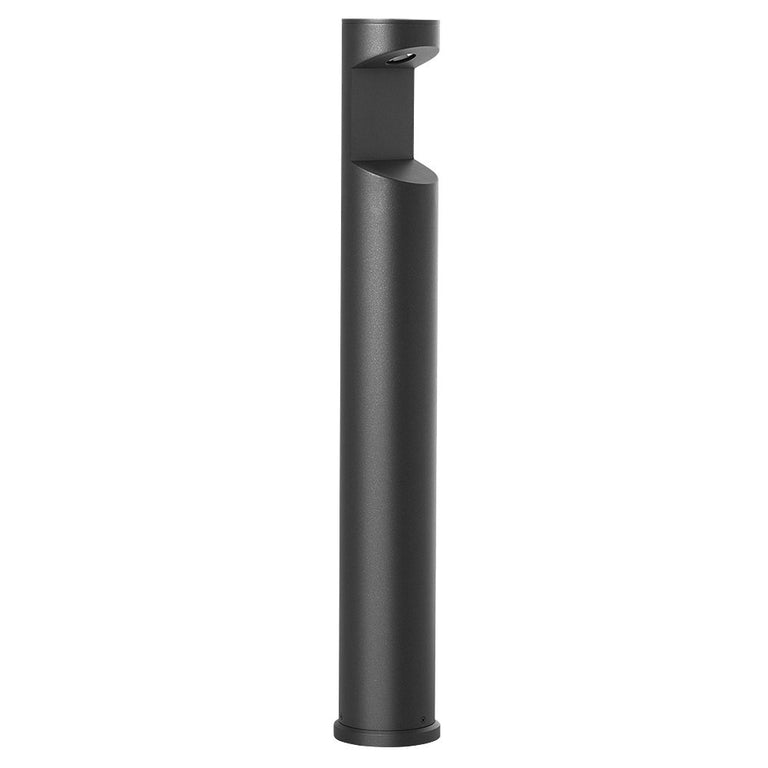 Geo 8W LED Bollard Charcoal / Warm White - LH7950-CC