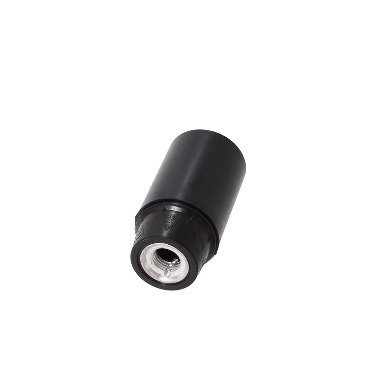 Lampholder 10mm Thread SES Black - ACLH10MMSESBK