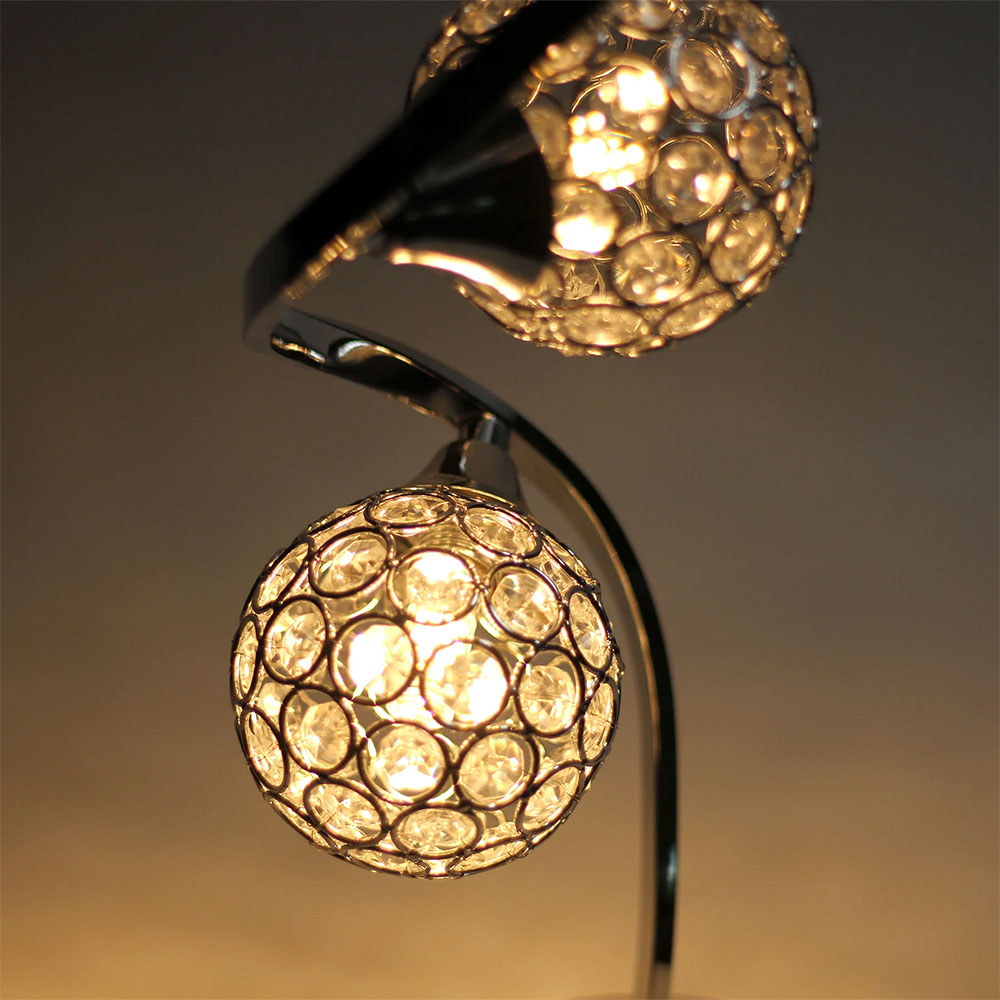 Gordon 3 x 3.3W LED Table Lamp Chrome / Warm White - LL-09-0165