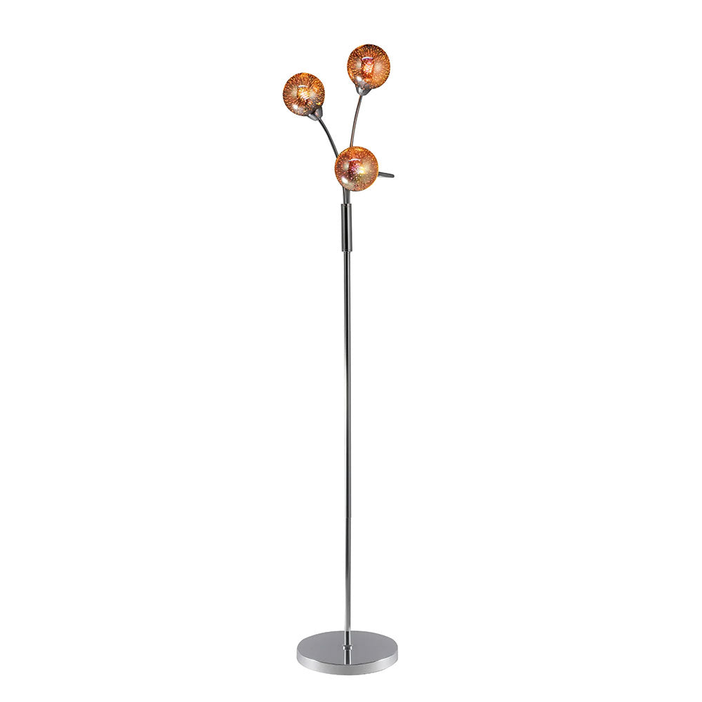 Candice Floor Lamp Chrome - LL-09-0195