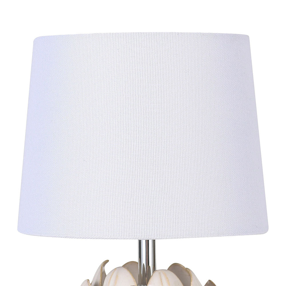 Tasha Artichoke Ceramic Table Lamp Set of 2 Natural - LL-14-0338N
