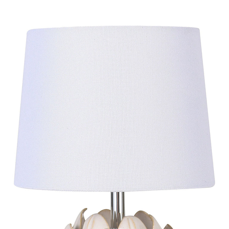 Tasha Artichoke Ceramic Table Lamp Set of 2 Natural - LL-14-0338N