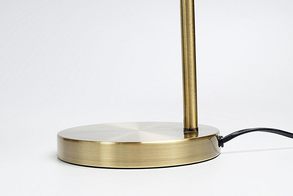 Manor Floor Lamp Antique Weathered Brass - LL-27-0066WB