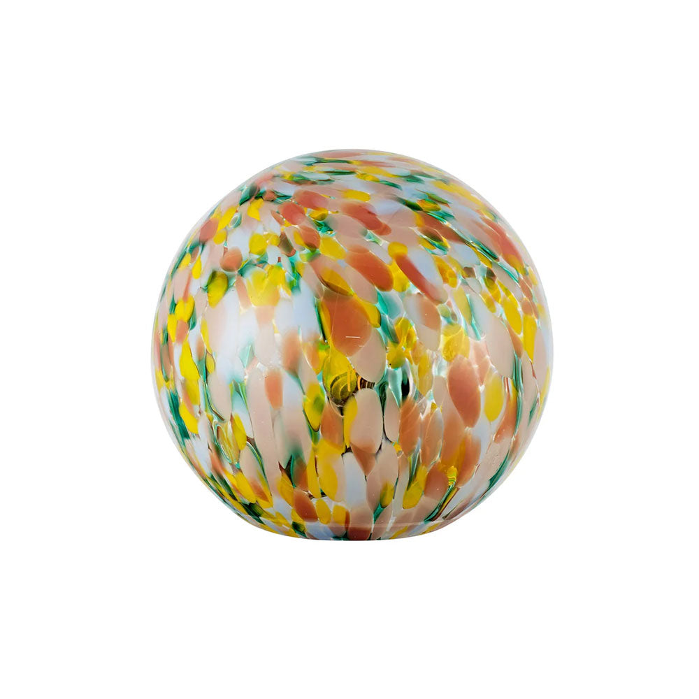 Lyra Glass Ball Table Lamp Colour Speckle - LL-27-0077M