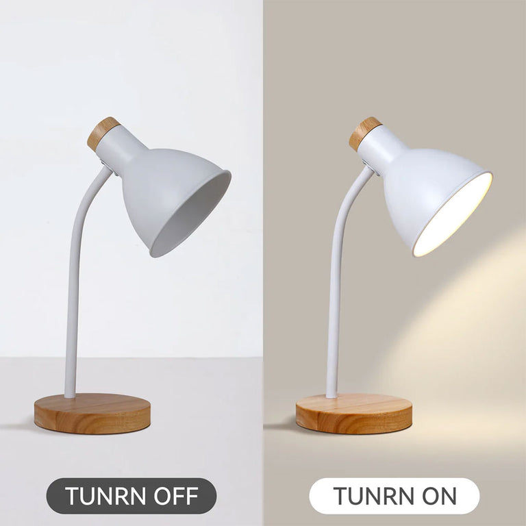 Merete White Table Lamp - LL-27-0149W