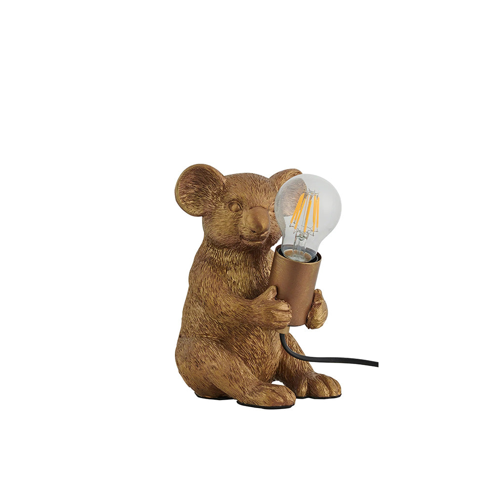 Koala Sitting Desk Lamp Gold - LL-27-0227