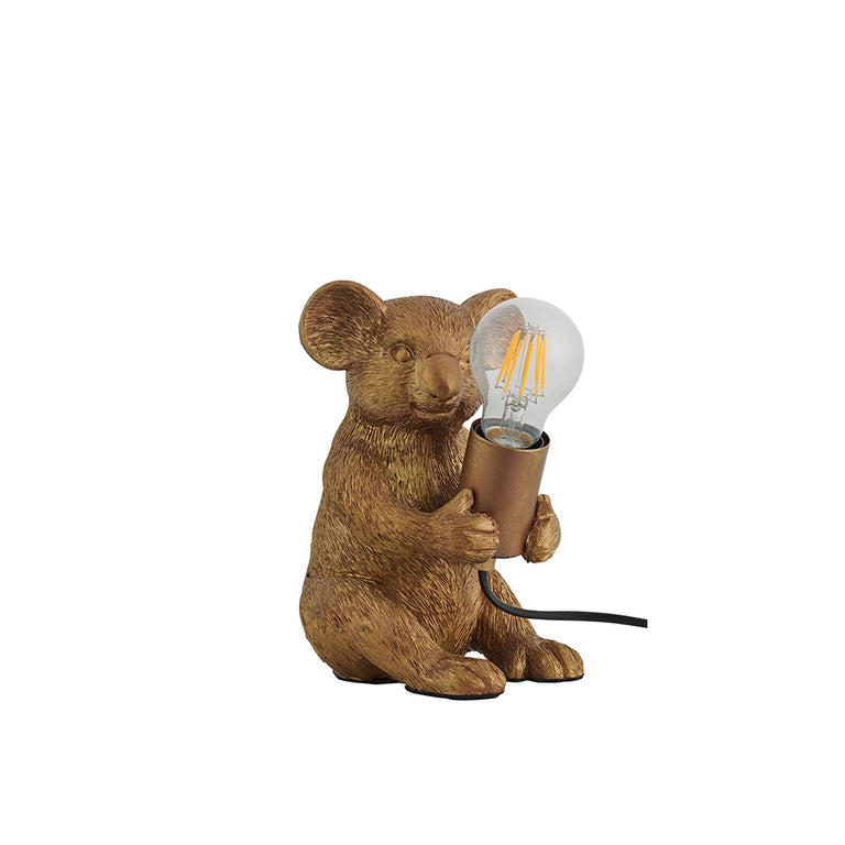 Koala Sitting Desk Lamp Gold - LL-27-0227