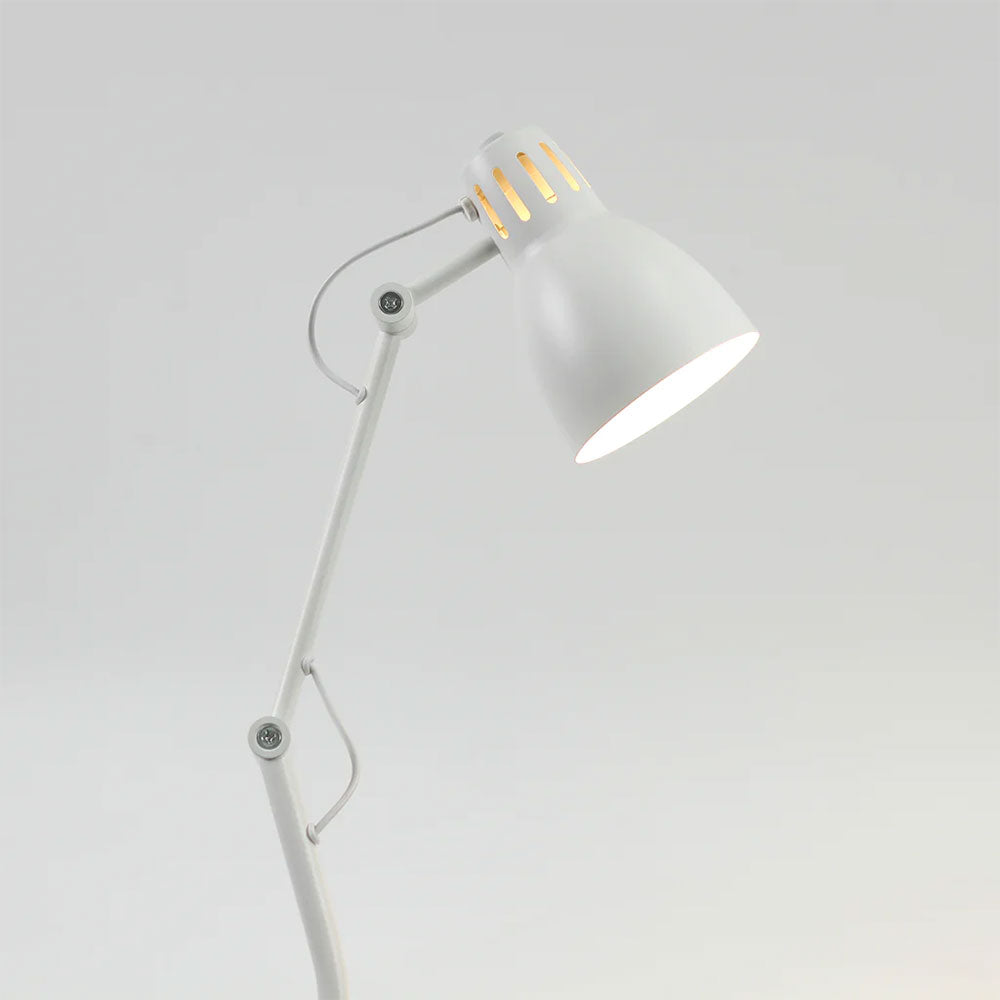 Nord White Metal Floor Lamp - LL-27-0245W
