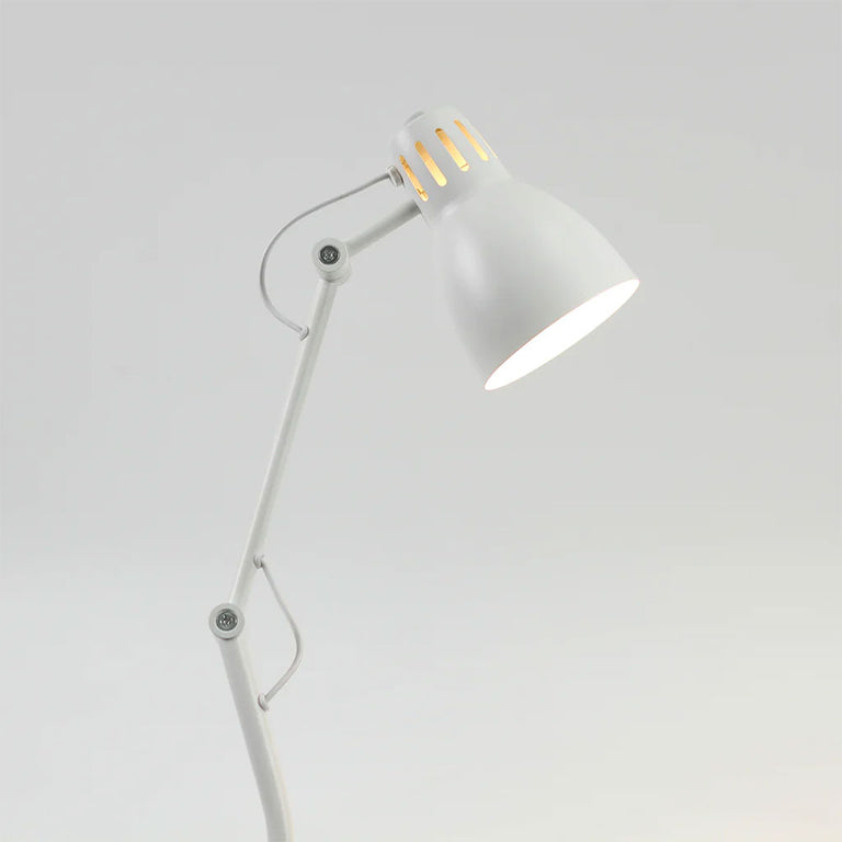 Nord White Metal Floor Lamp - LL-27-0245W