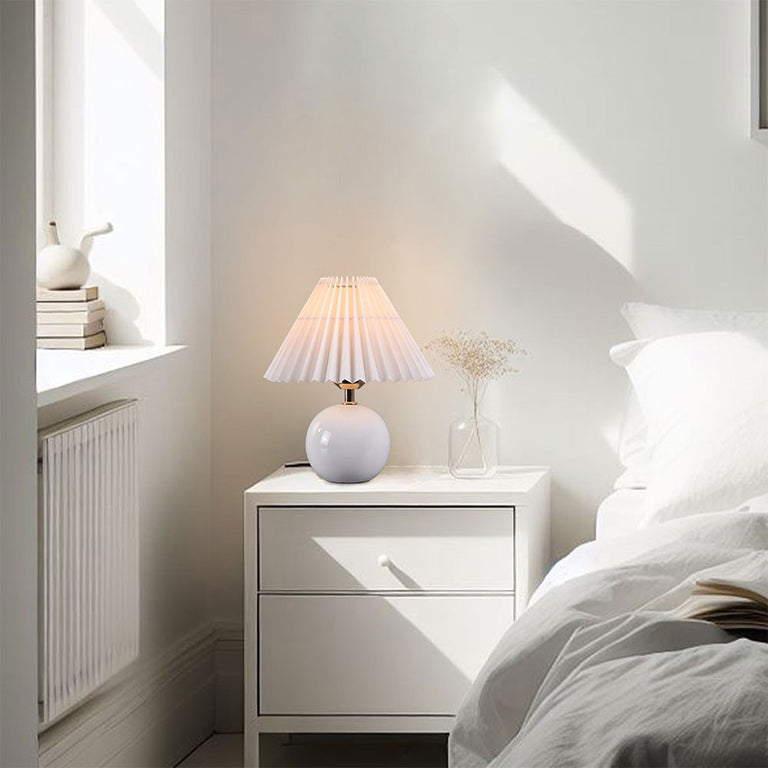 Orbelle White Table Lamp - LL-27-0265W