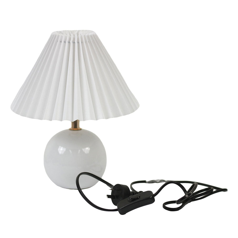 Orbelle White Table Lamp - LL-27-0265W