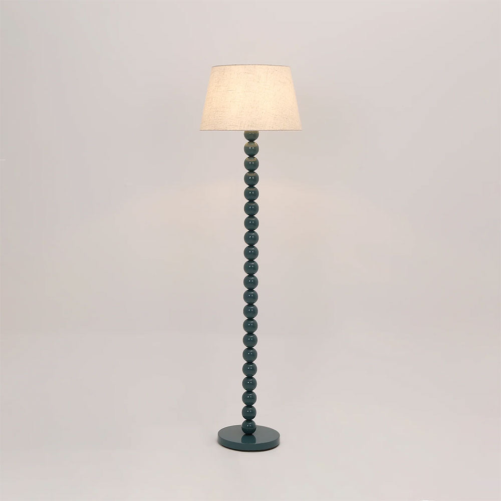 Pearl Orb Floor Lamp Cyan - LL-27-0316GB
