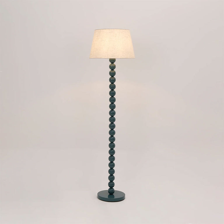Pearl Orb Floor Lamp Cyan - LL-27-0316GB