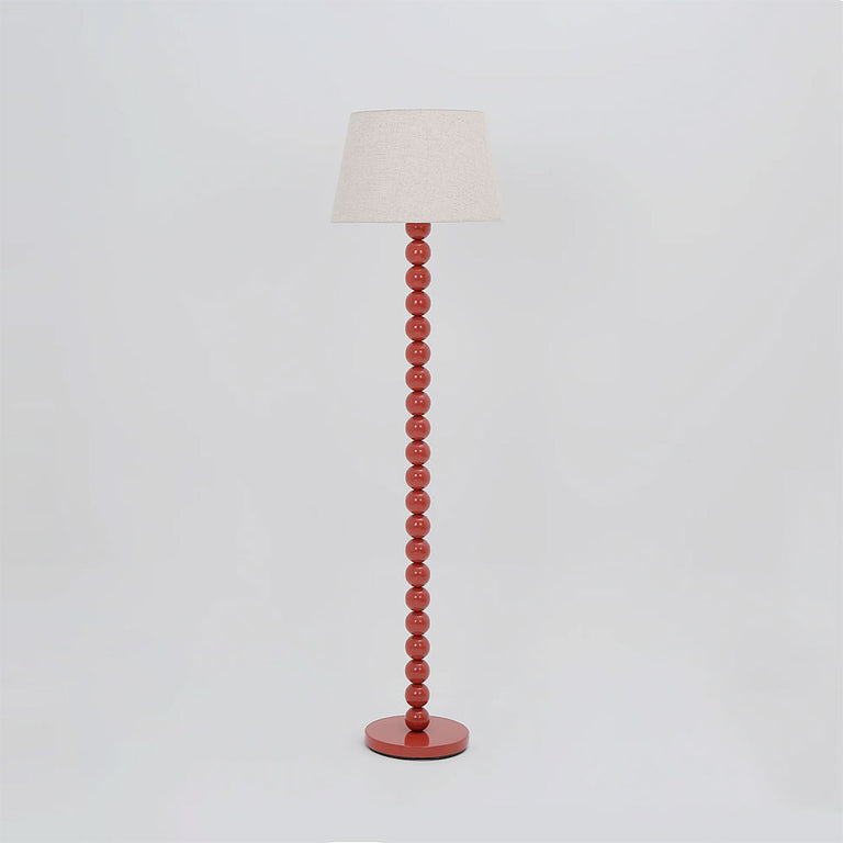Pearl Orb Floor Lamp Rust - LL-27-0316R