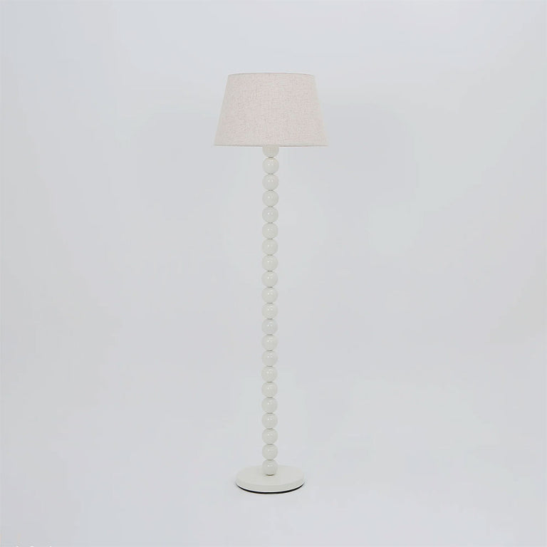 Pearl Orb Floor Lamp Whisper White - LL-27-0316W