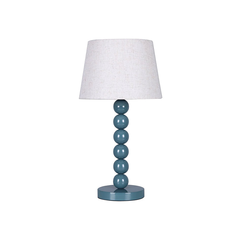 Pearl Orb Table Lamp Cyan - LL-27-0317GB