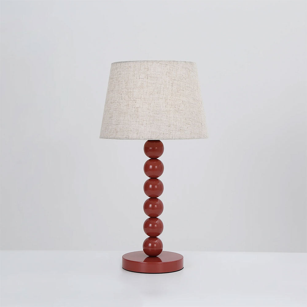 Pearl Orb Table Lamp Rust - LL-27-0317R