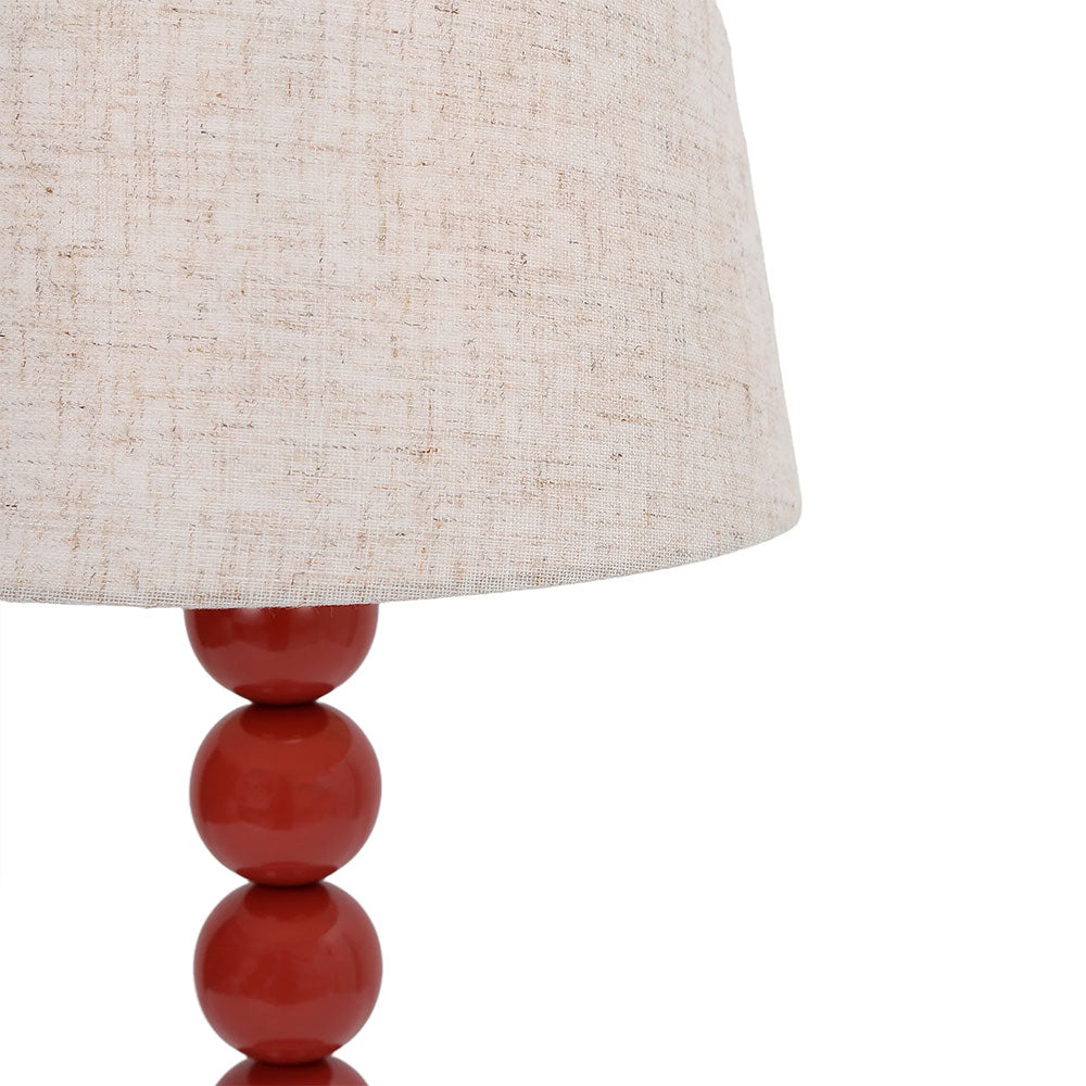 Pearl Orb Table Lamp Rust - LL-27-0317R