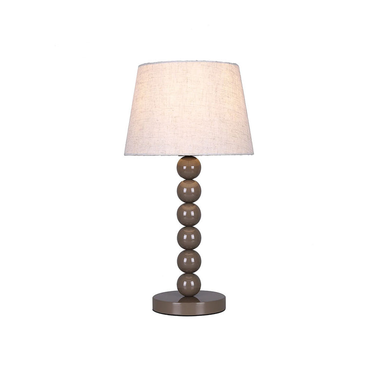 Pearl Orb Table Lamp Toffee - LL-27-0317T