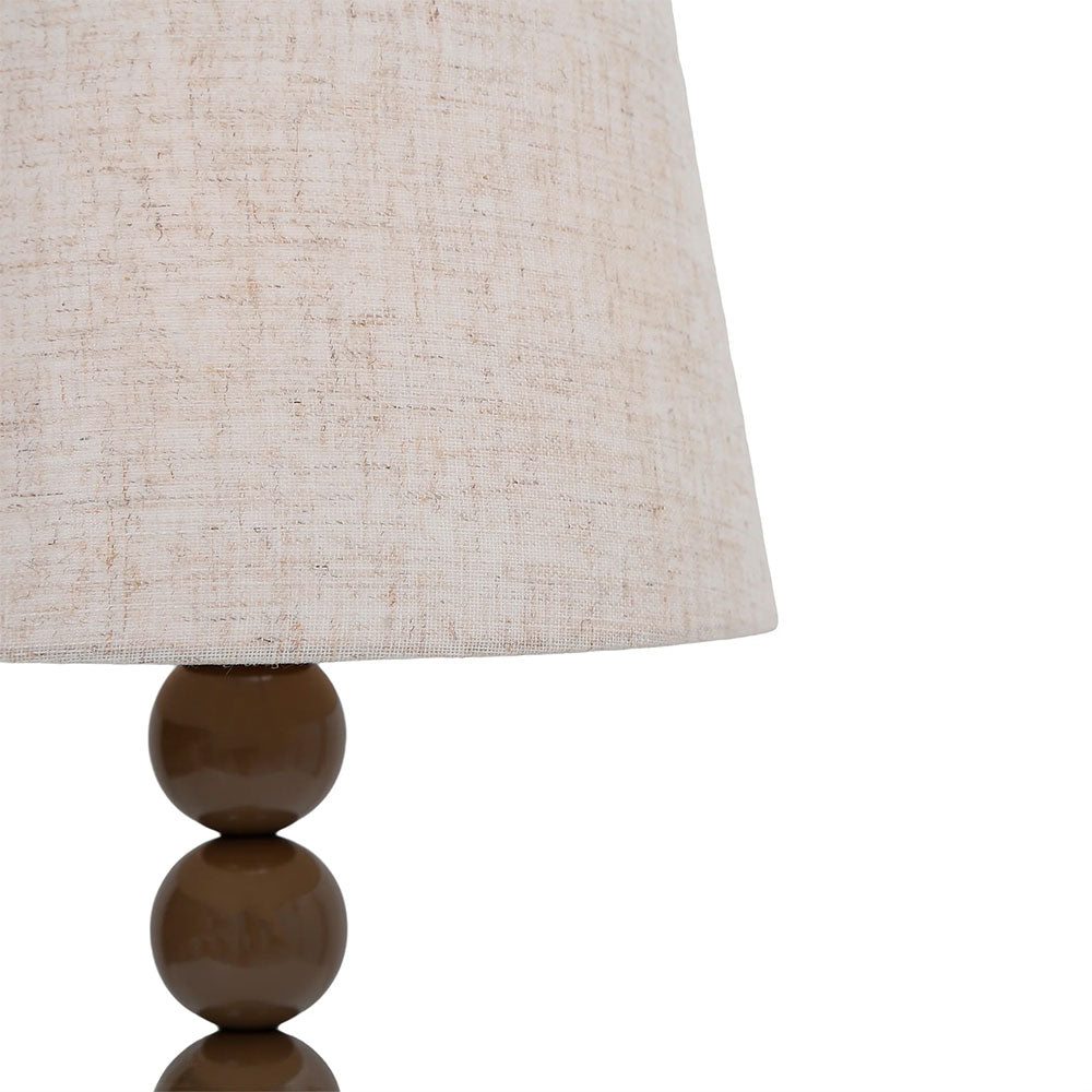 Pearl Orb Table Lamp Toffee - LL-27-0317T