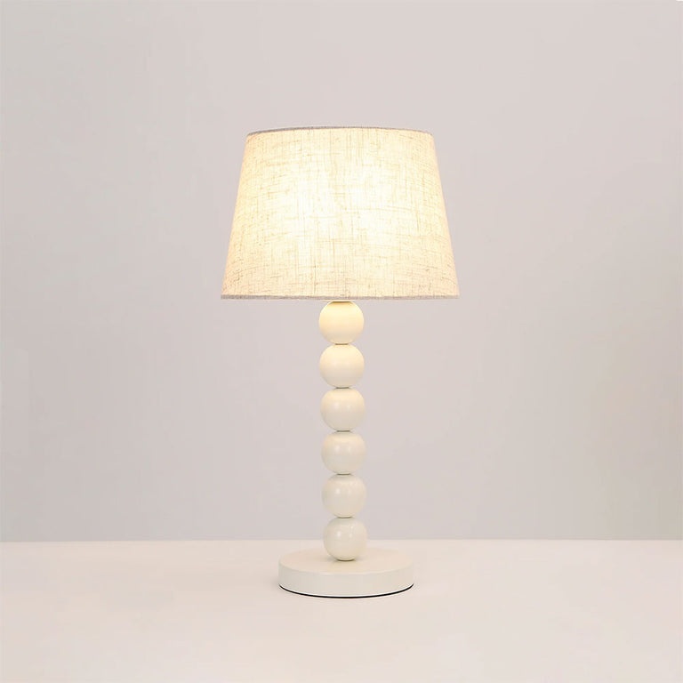 Pearl Orb Table Lamp Whisper White - LL-27-0317W