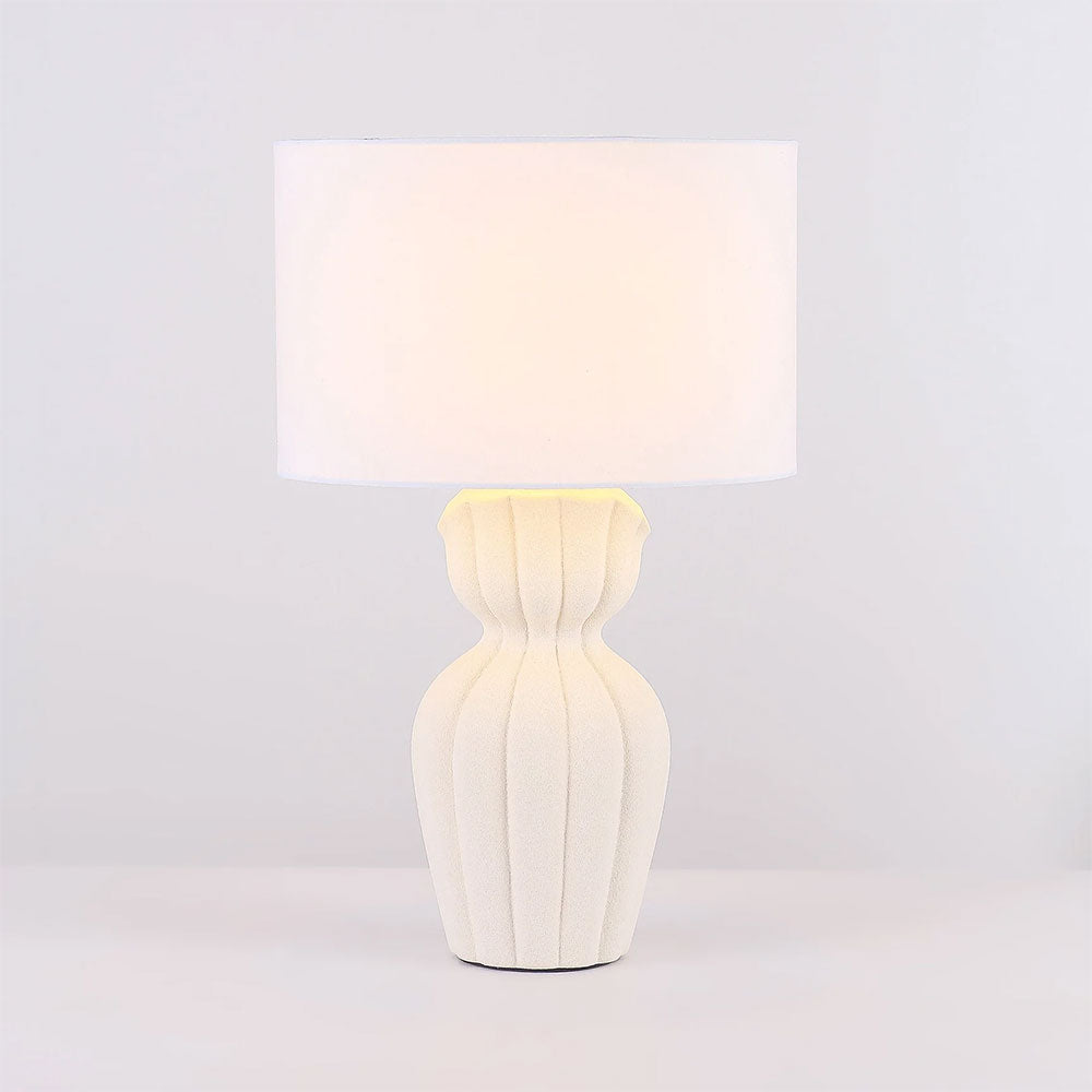 Elina Ceramic Table Lamp White - LL-27-0320