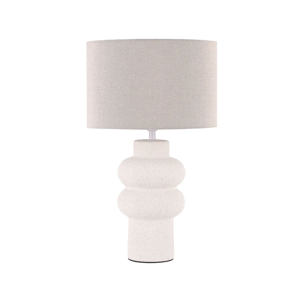 Isadora Ceramic Table Lamp Matt White - LL-27-0325W