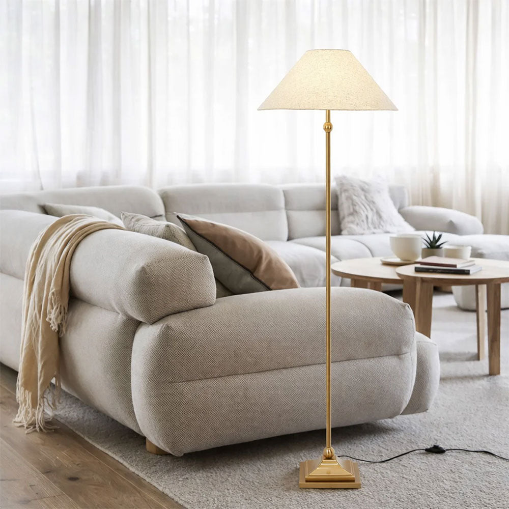 Violet Floor Lamp Brass - LL-27-0328