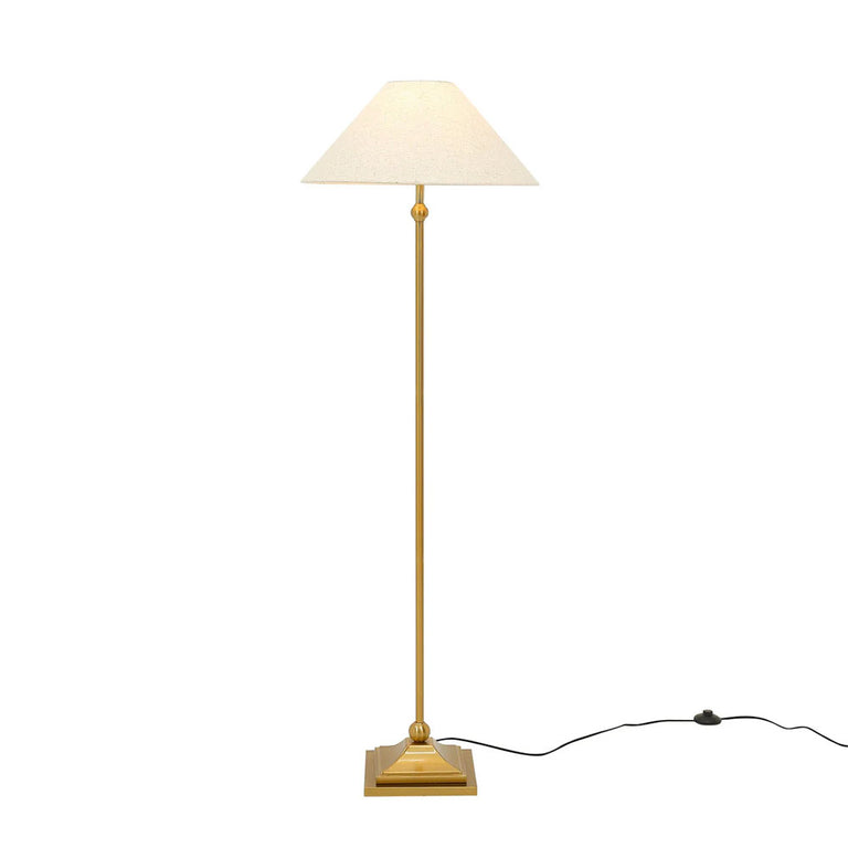 Violet Floor Lamp Brass - LL-27-0328