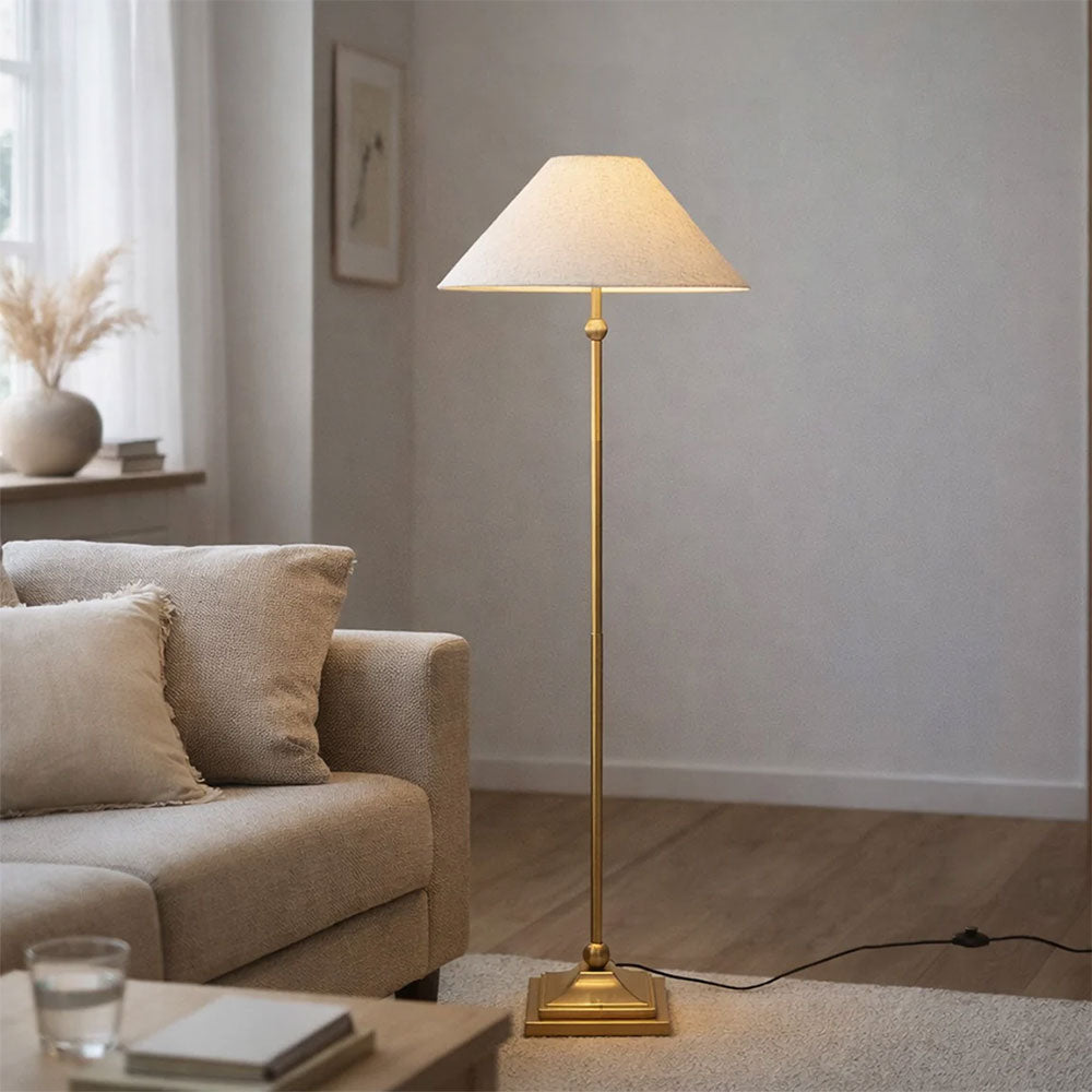 Violet Floor Lamp Brass - LL-27-0328