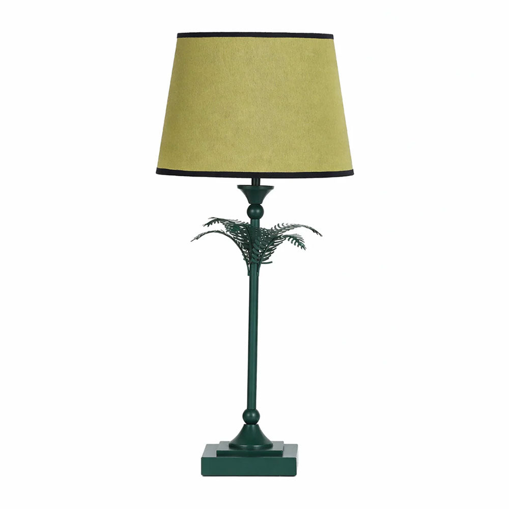 Paloma Palm Table Lamp Green - LL-27-0332G