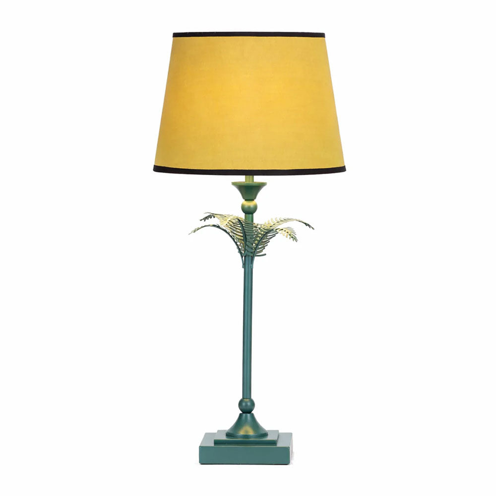 Paloma Palm Table Lamp Green - LL-27-0332G