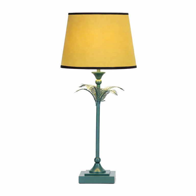 Paloma Palm Table Lamp Green - LL-27-0332G