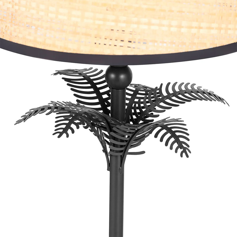 Paloma Palm Table Lamp Natural - LL-27-0332N