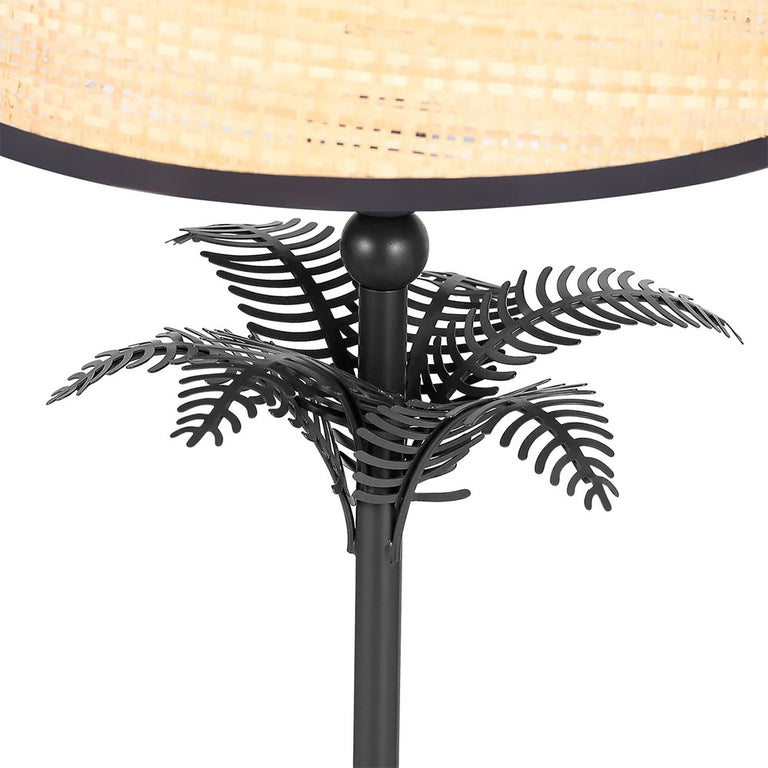 Paloma Palm Table Lamp Natural - LL-27-0332N