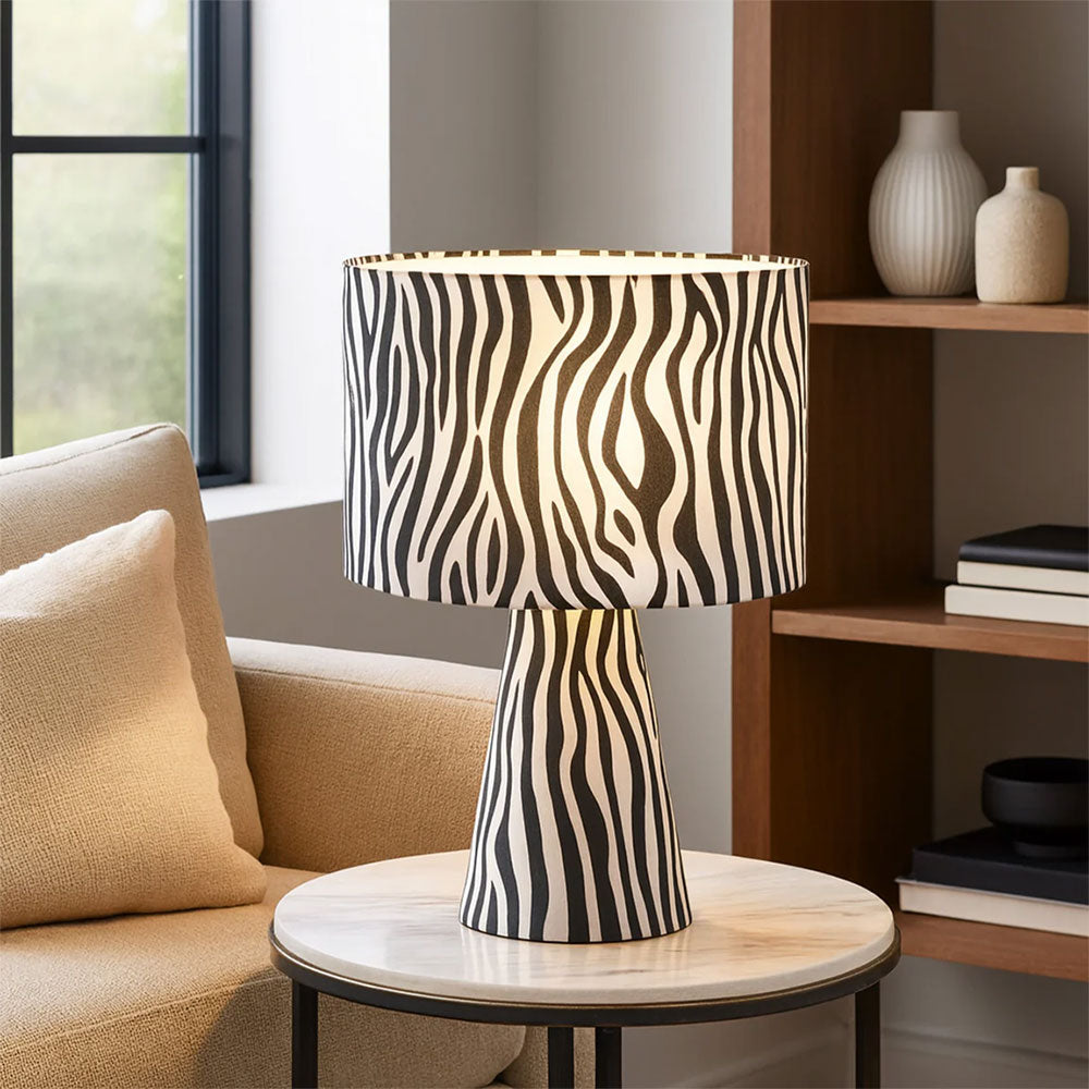 Momo Table Lamp Zebra - LL-27-0333Z