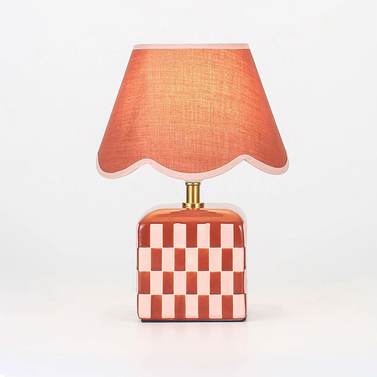 Valentina Ceramic Table Lamp Coral - LL-27-0336R