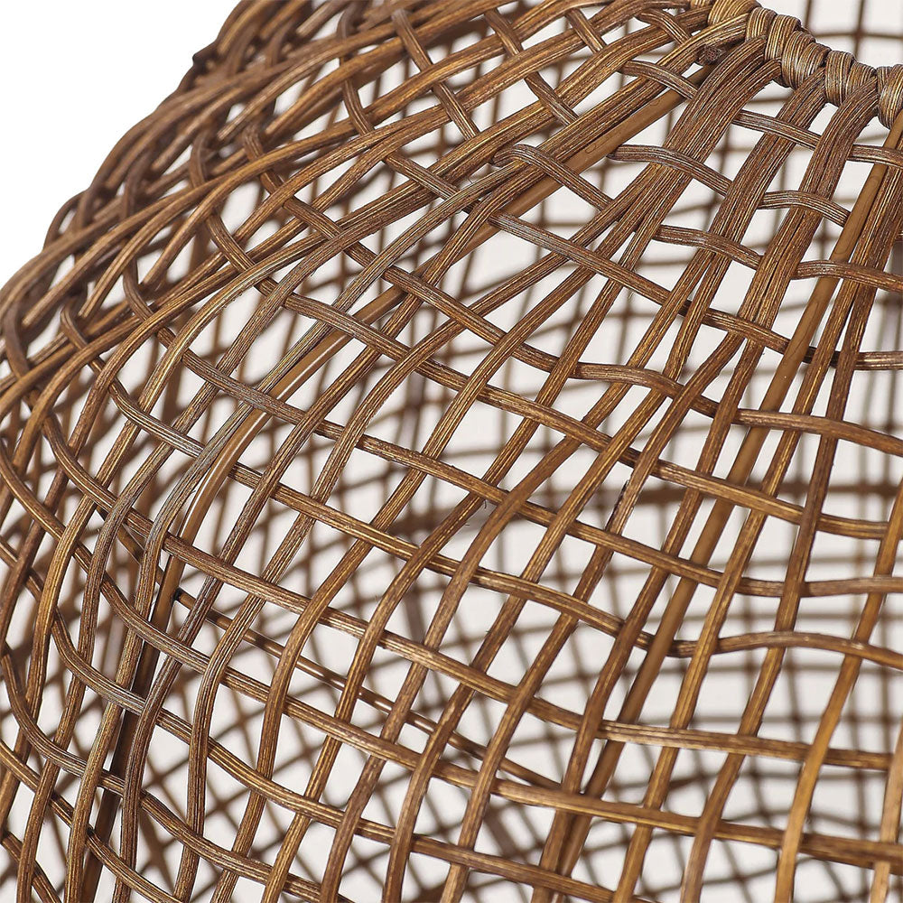 Nerina Rattan Table Lamp Brown - LL-27-0341