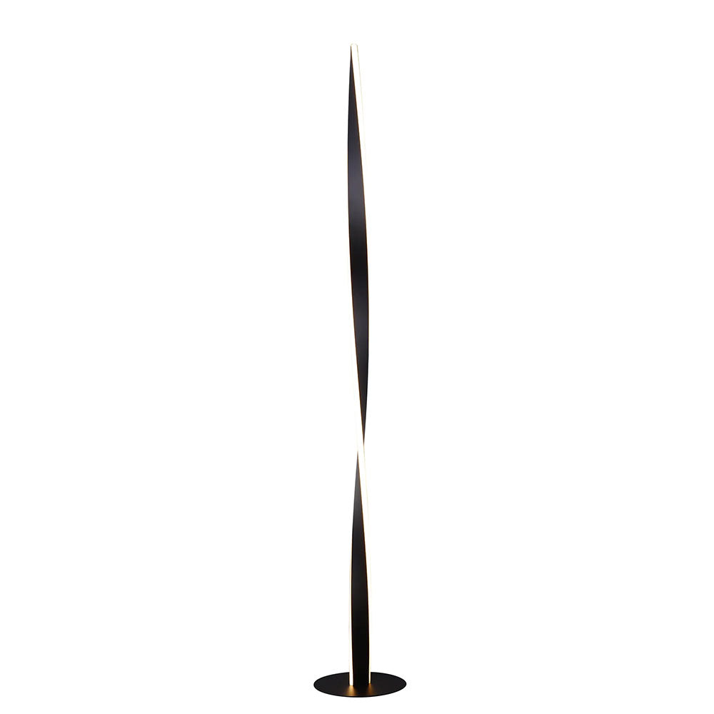 Enhalus LED Floor Lamp Black - LL-LED-18B