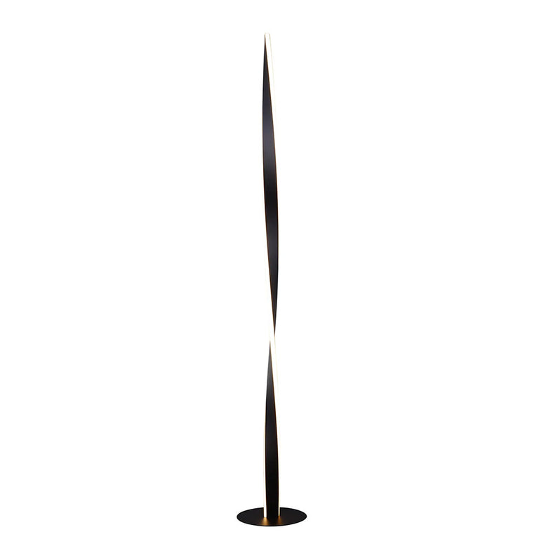 Enhalus LED Floor Lamp Black - LL-LED-18B