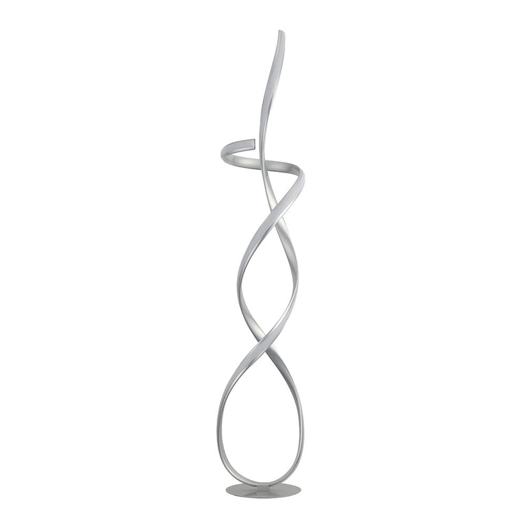 Ainhoa 30W LED Floor Lamp Satin Chrome / Warm White - LL-LED-21SC