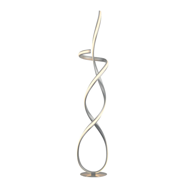Ainhoa 30W LED Floor Lamp Satin Chrome / Warm White - LL-LED-21SC