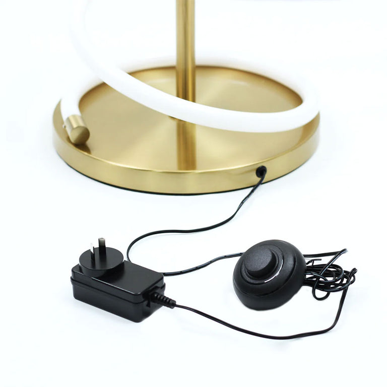 Lyona Gold Floor Lamp - LL-LED-22G